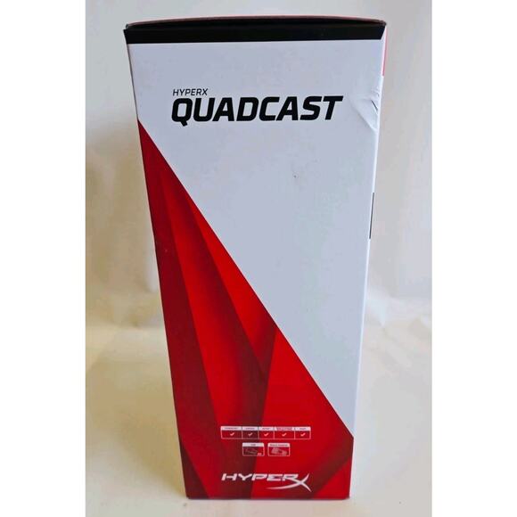 SEALED HyperX QuadCast – Stream, Sell, Game, Podcast – PC, PS5, Mac Ready - Picture 4 of 6